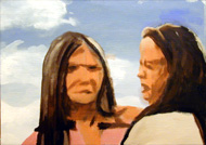 little painting unfinished