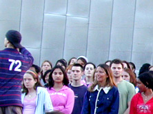young people listening